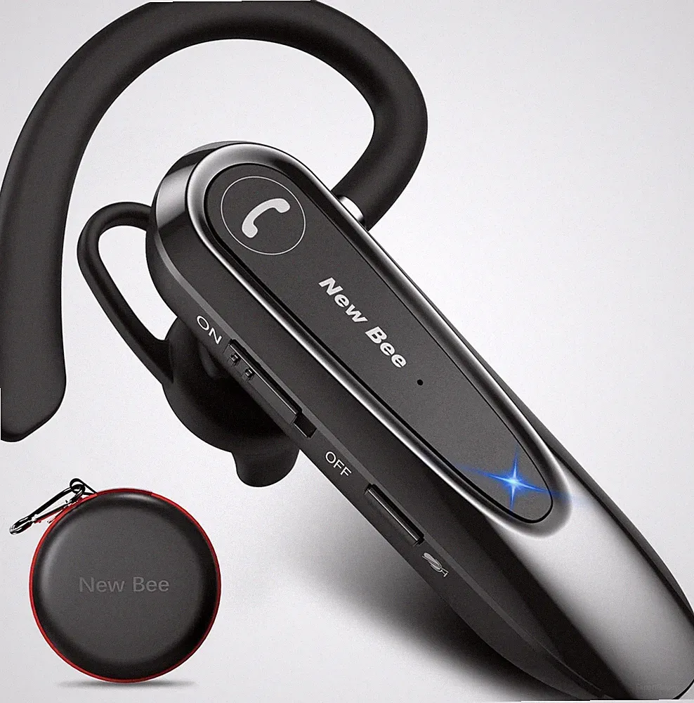 Bluetooth Headset New Bee B45 20 Std Sprechzeit 15 m Reichweite