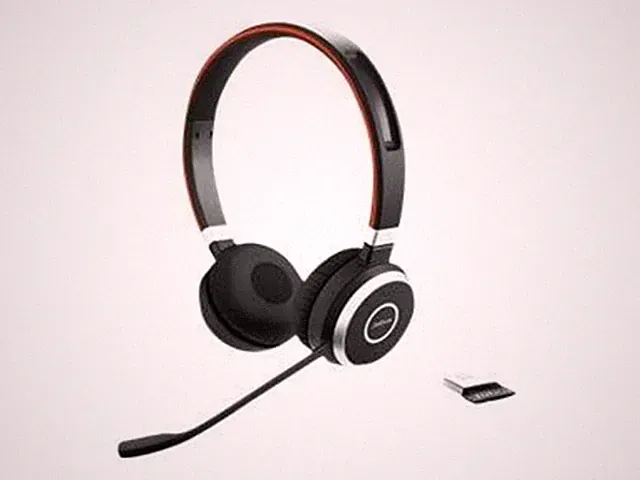 Bluetooth Headset Stereo Noise Cancelling USB Dongle – Jabra Evolve 65 GEPRÜFT