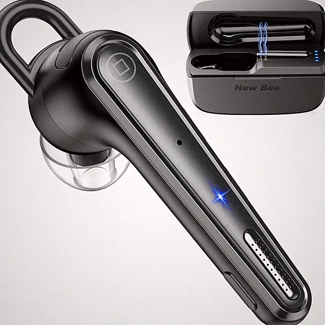 Bluetooth Headset Ultraleicht Wireless Freisprech Headset V5.1, CVC 8.0 Dual