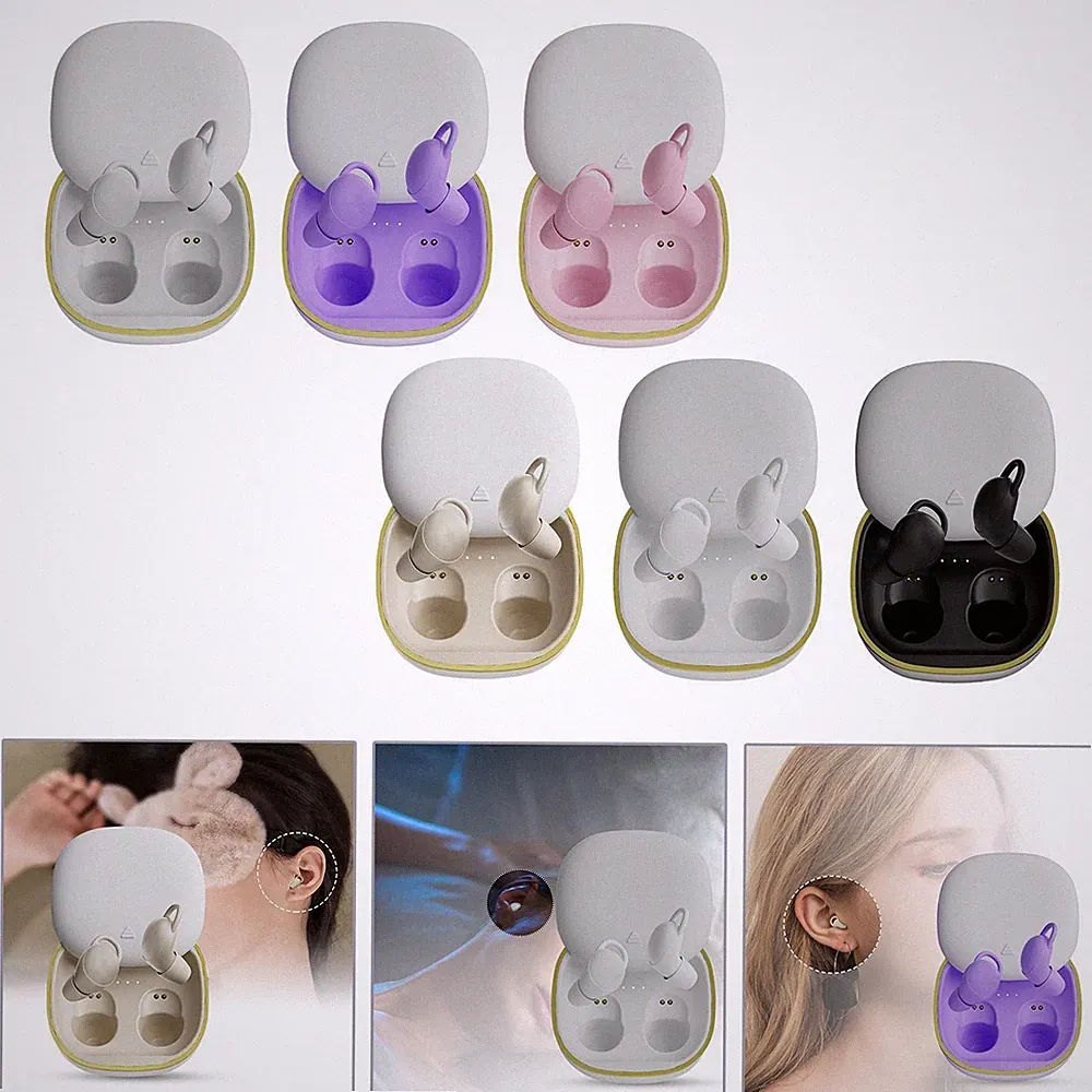 Bluetooth-Headset Unsichtbare True Wireless In-Ear-Kopfhörer zum Schlafen
