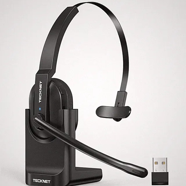Bluetooth Headset USB Dual Connection 60 Std Akku