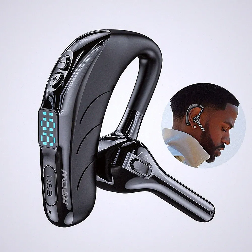 Bluetooth Headset Wireless In-Ear Kopfhörer Business mit Mikrofon,Handy Ohrhörer