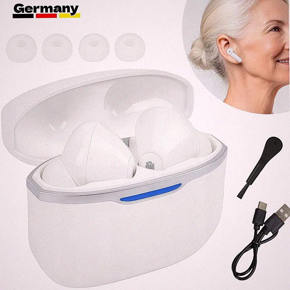 Bluetooth In Ear Kopfhörer Kabellos 5.3 Noise Cancelling Wasserdicht DHL