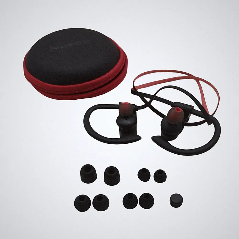 Bluetooth In Ear Kopfhörer Sport IPX7 wasserdicht Bass Stereo 16h Mikrofon