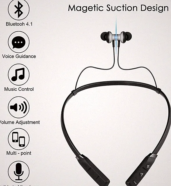 Bluetooth Kabellos Kopfhörer Halsband Headset Für Xperia 10 1 5 V IV