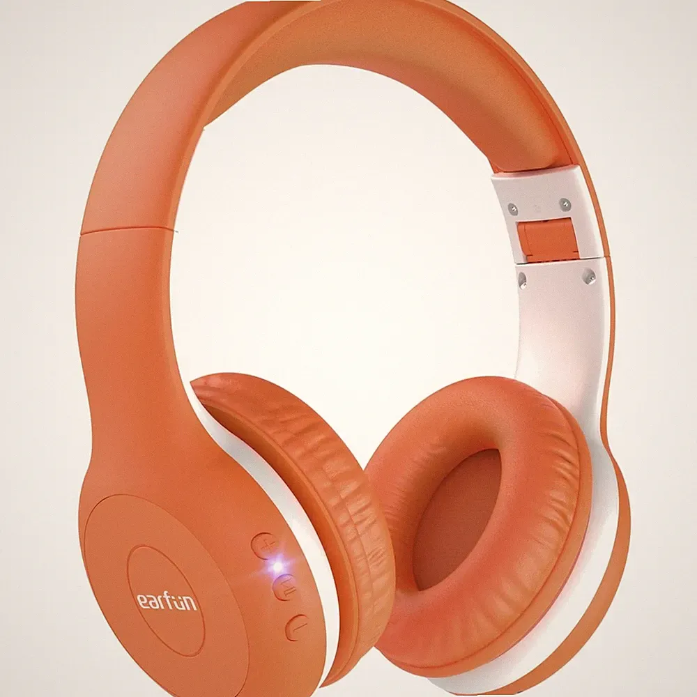 Bluetooth Kinder Kopfhörer 85/94dB Lautstärkeregler HiFi Sound Akkulaufzeit 40h