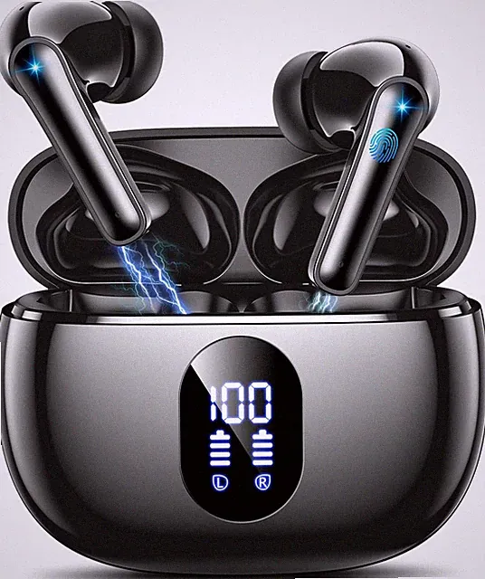 Bluetooth Kopfhörer 2026, HiFi-Tiefbass, Kopfhörer Kabellos Bluetooth 5.4