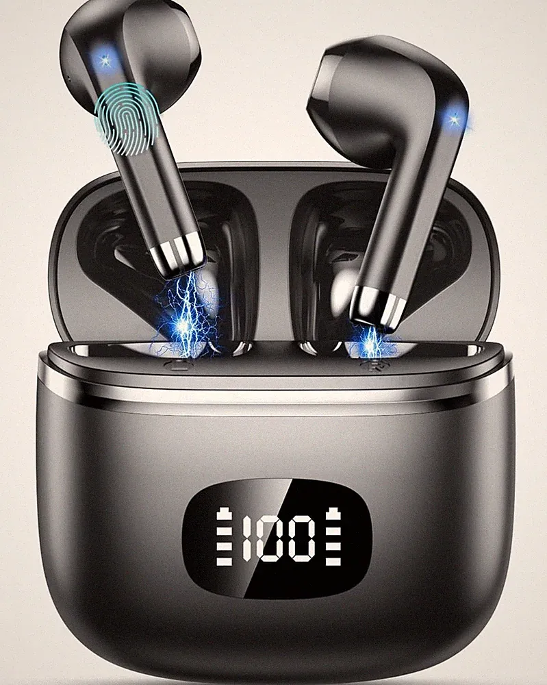 Bluetooth Kopfhörer 2026 In Ear Kabellos 4 ENC Mikrofon HiFi Stereo