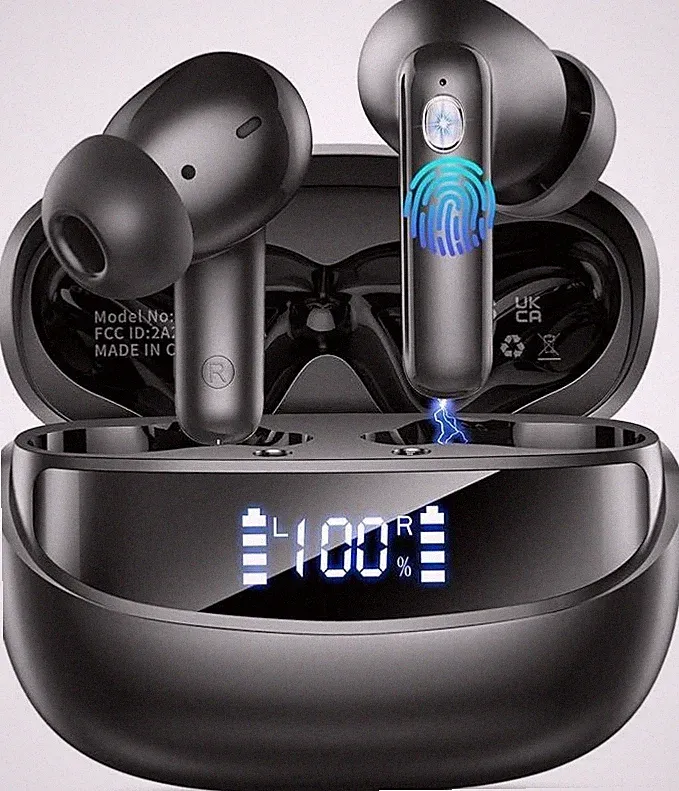 Bluetooth Kopfhörer, 2026 Kopfhörer Kabellos Bluetooth 5.4 HiFi Stereo, 50std