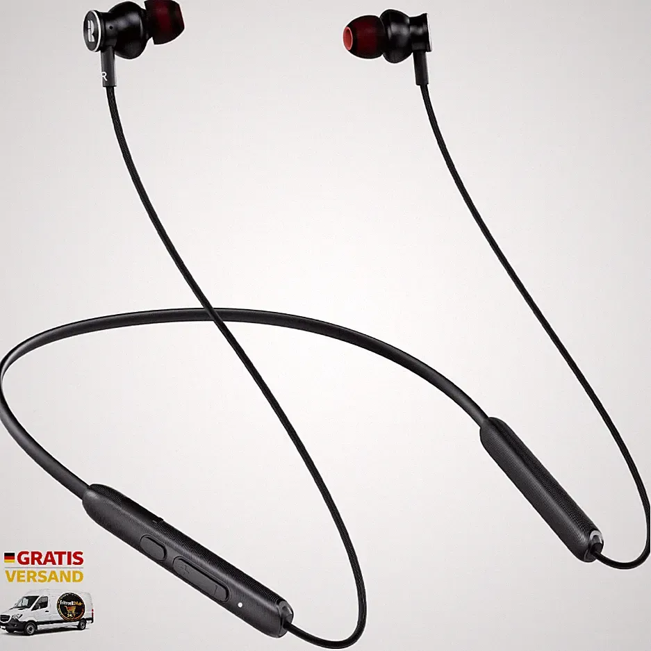 Bluetooth Kopfhörer 30 Std Akkulaufzeit Wasserdicht Sport In-Ear