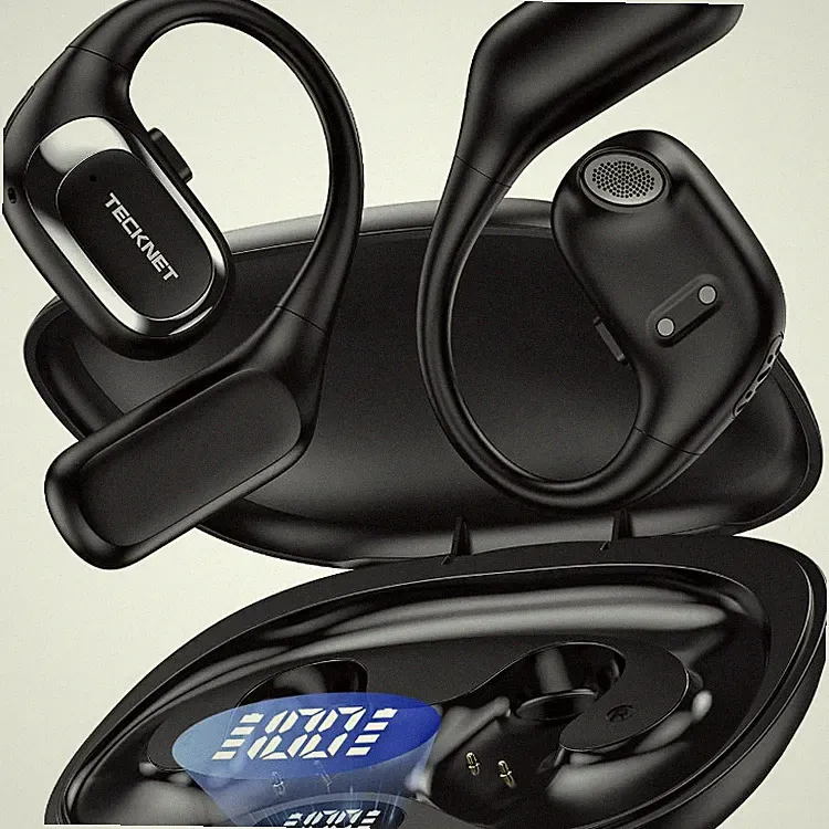 Bluetooth Kopfhoerer 38h Akkulaufzeit wasserdicht In Ear Sport Earbuds Ladecase
