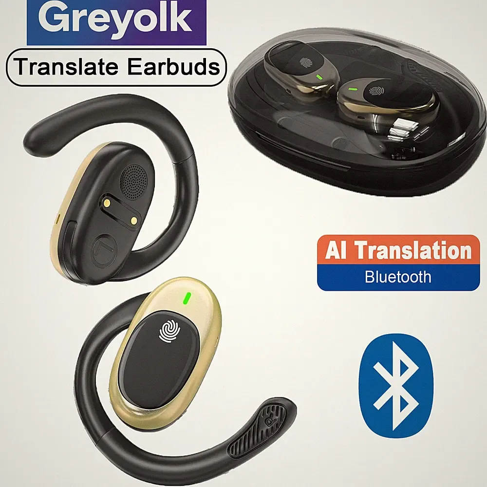 Bluetooth Kopfhörer 3in1 Headset Kabellos 156 Sprachen Übersetzungskopfhörer