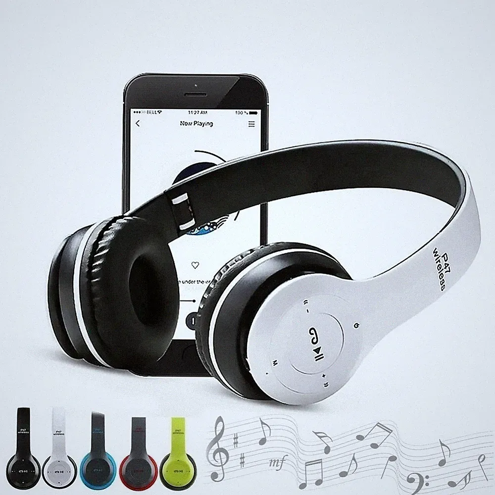Bluetooth Kopfhörer 5.0 kabellos faltbar Stereo mit Mikrofon TF Karte