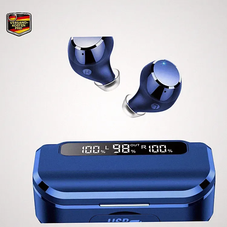 Bluetooth Kopfhörer 5.3 In Ear mit ENC Mikrofon 108 Std Spielzeit IP