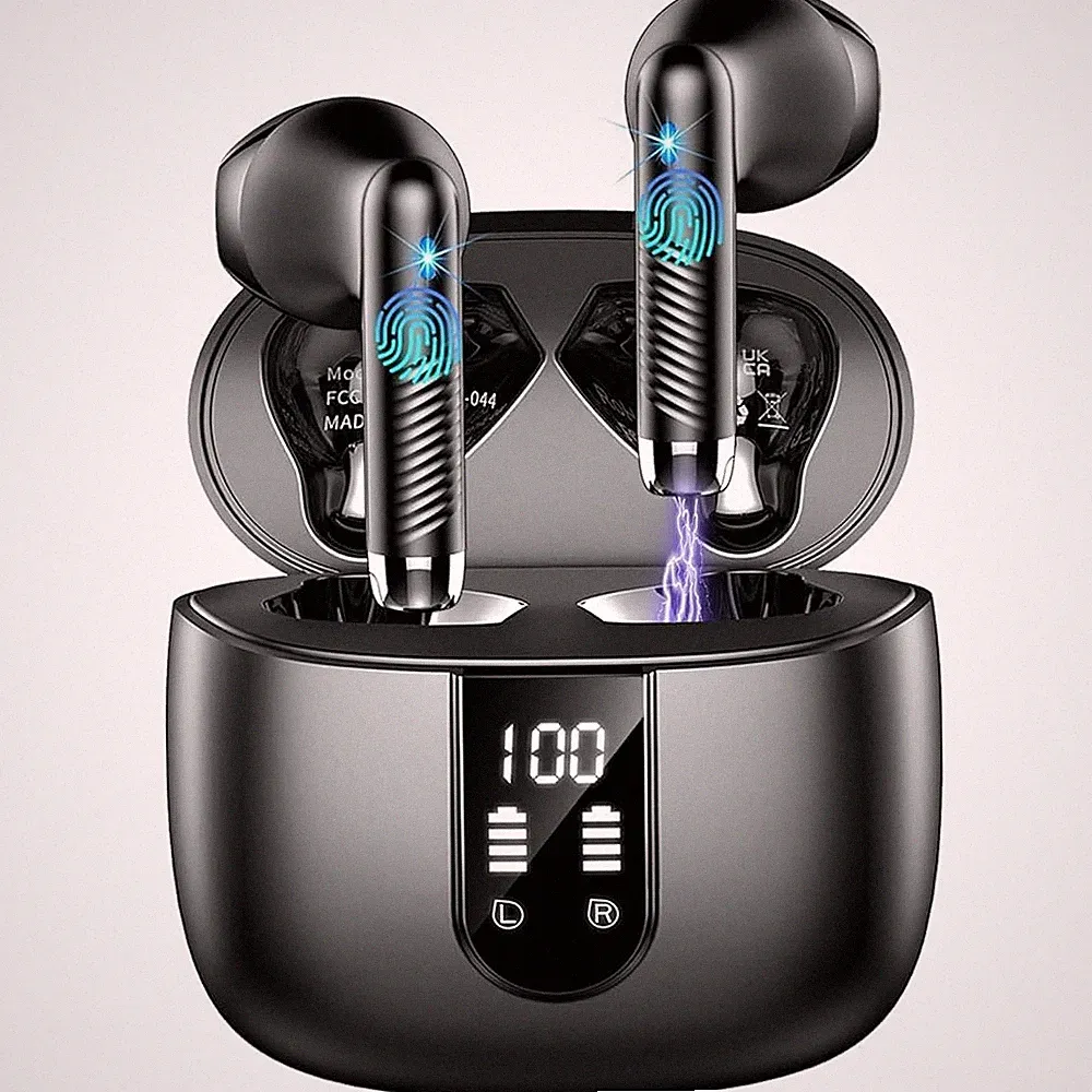 Bluetooth Kopfhörer 5.4 6D Bass In Ear IP7 56 Std