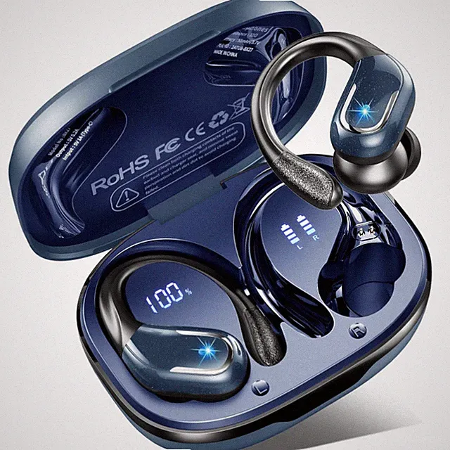Bluetooth Kopfhörer 5.4 Sport IP7 Wasserdicht 75Std HiFi Stereo Bass Wireless