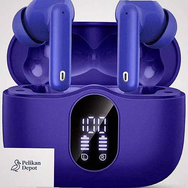 Bluetooth Kopfhörer 5.4 Tiefer Bass IP7 Wasserdicht 6 Std Akku