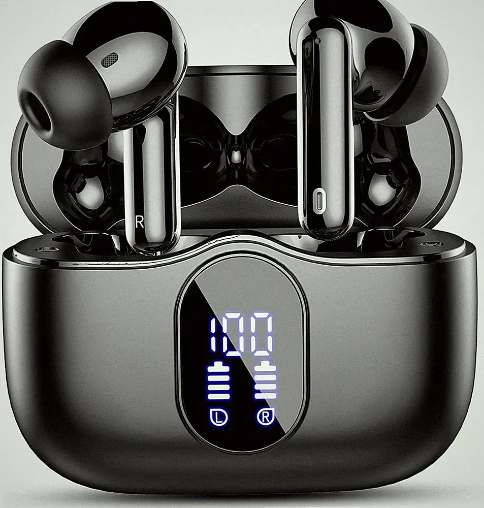 Bluetooth Kopfhörer A90 Pro In-Ear mit Aktiver Geräuschunterdrückung, 40 Std