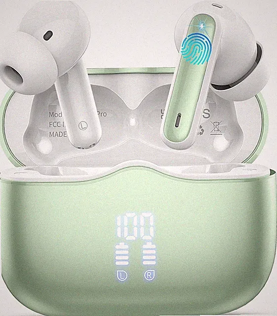 Bluetooth Kopfhoerer A97 4 ENC Mikrofon IP7 wasserdicht 40 Std In Ear Sport