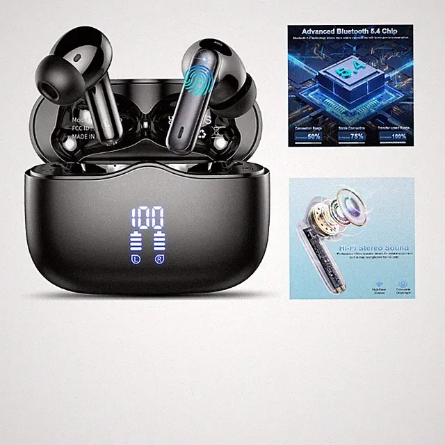 Bluetooth Kopfhörer A97 4 ENC Mikrofon IP7 Wasserdicht