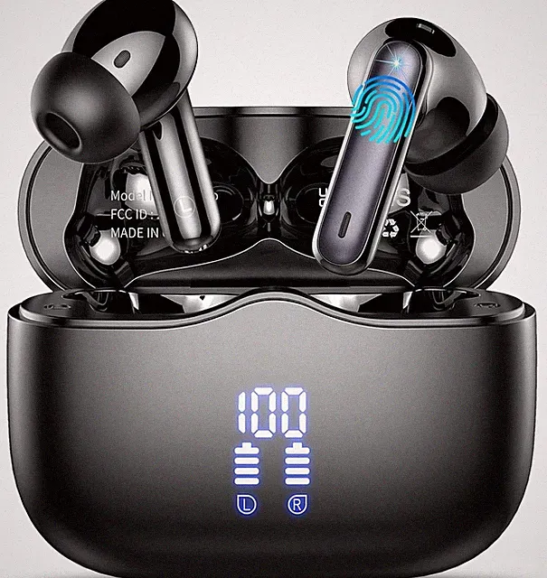 Bluetooth Kopfhörer A97 40Std IP7 Wasserdicht LED Anzeige