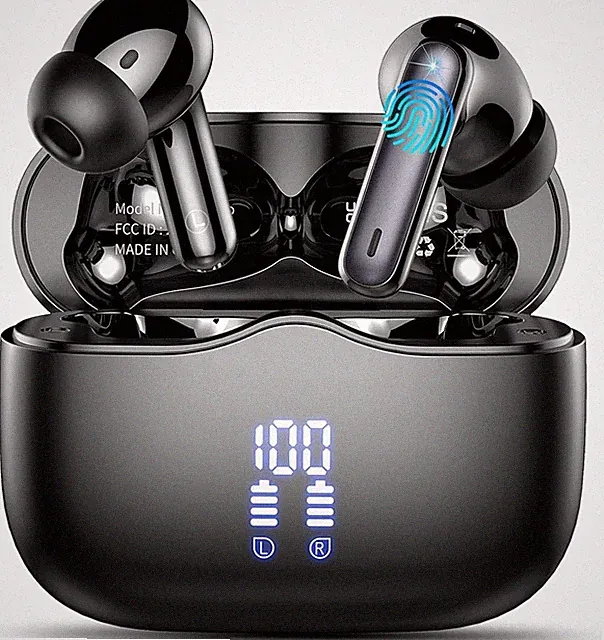Bluetooth Kopfhörer A97 40Std IP7 Wasserdicht LED Anzeige
