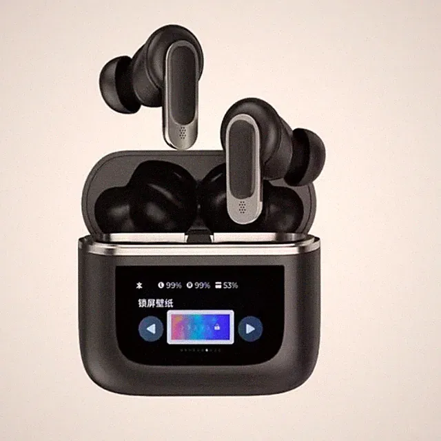 Bluetooth Kopfhörer ANC Display Fitness Sport