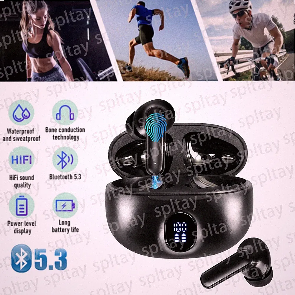 Bluetooth Kopfhörer Für iPhone 17 16 15 14 13 12 Pro Max Ohrhörer In-Ear Headset