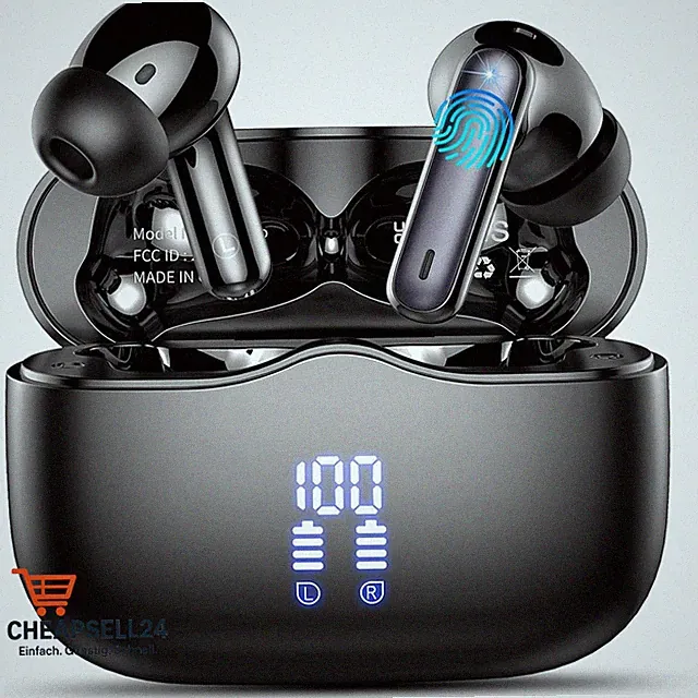 Bluetooth Kopfhörer In Ear 4 ENC Mikrofon IP7 Wasserdicht 40 Std