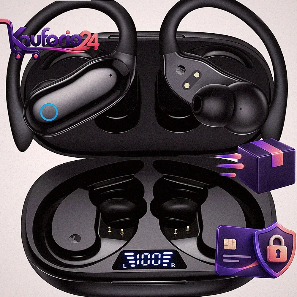 Bluetooth Kopfhörer In-Ear ANC Noise Cancelling 96H Laufzeit IPX7