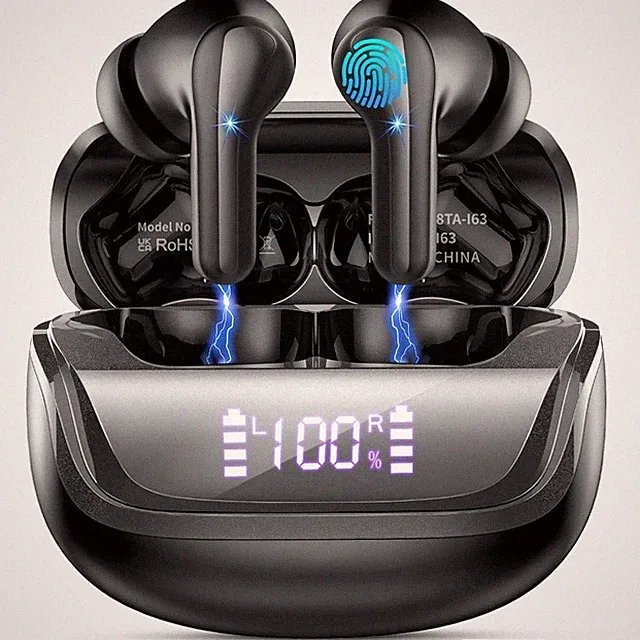 Bluetooth Kopfhörer in Ear, Bluetooth 5.4 Kopfhörer Kabellos mit Mikrofon DHL