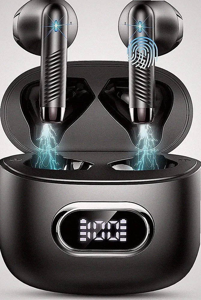 Bluetooth Kopfhörer In Ear Kabellos 4 Mic ENC Noise Cancelling