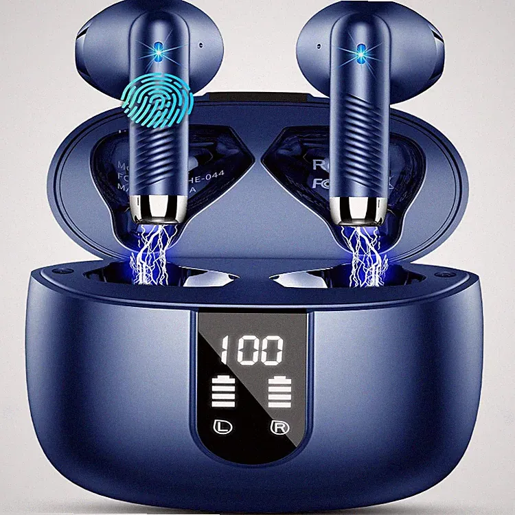 Bluetooth Kopfhörer In Ear Kabellos 4 Mikrofone ENC 48 Std Akku IP7 Wasserd