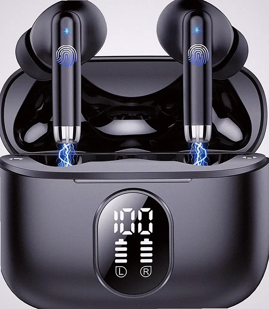 Bluetooth Kopfhörer In Ear Kabellos 40 Std Akkulaufzeit 4 Mikrofone