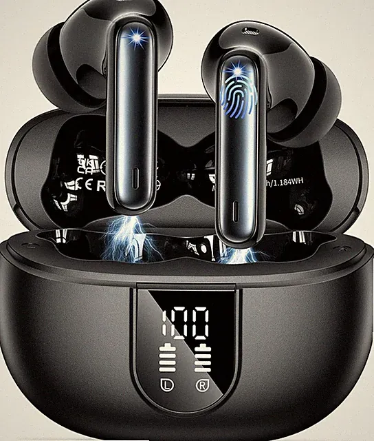 Bluetooth Kopfhörer In Ear Kabellos 42h Akkulaufzeit 4 Mikrofone