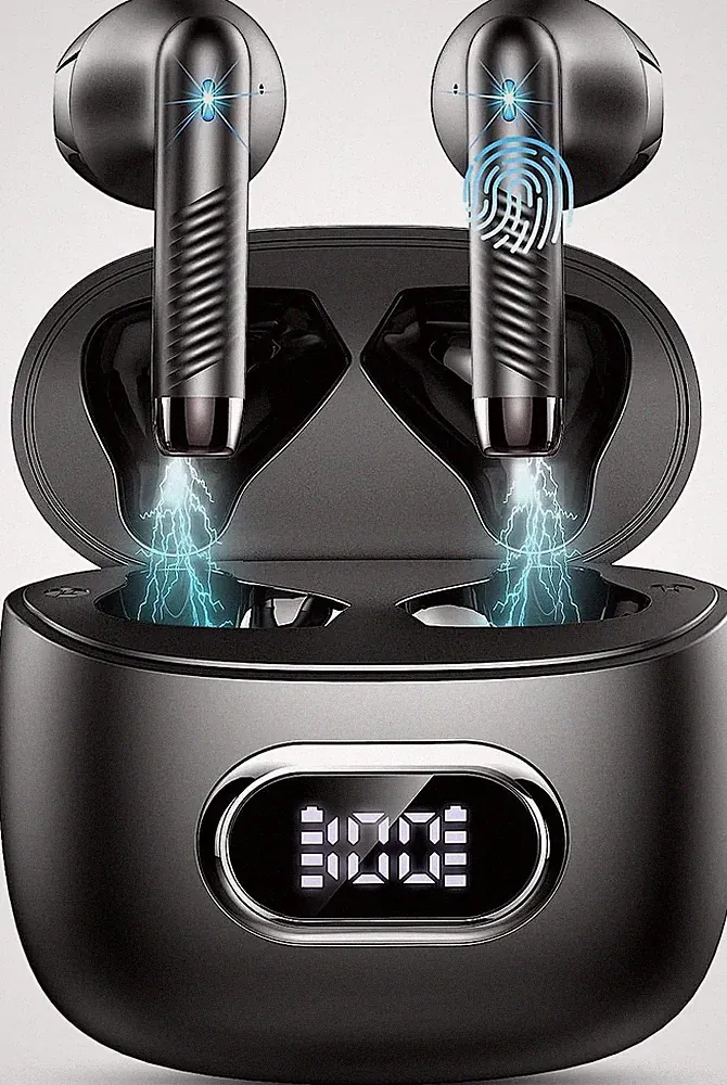 Bluetooth Kopfhörer In Ear Kabellos 42h Deep Bass Noise Cancelling IP7
