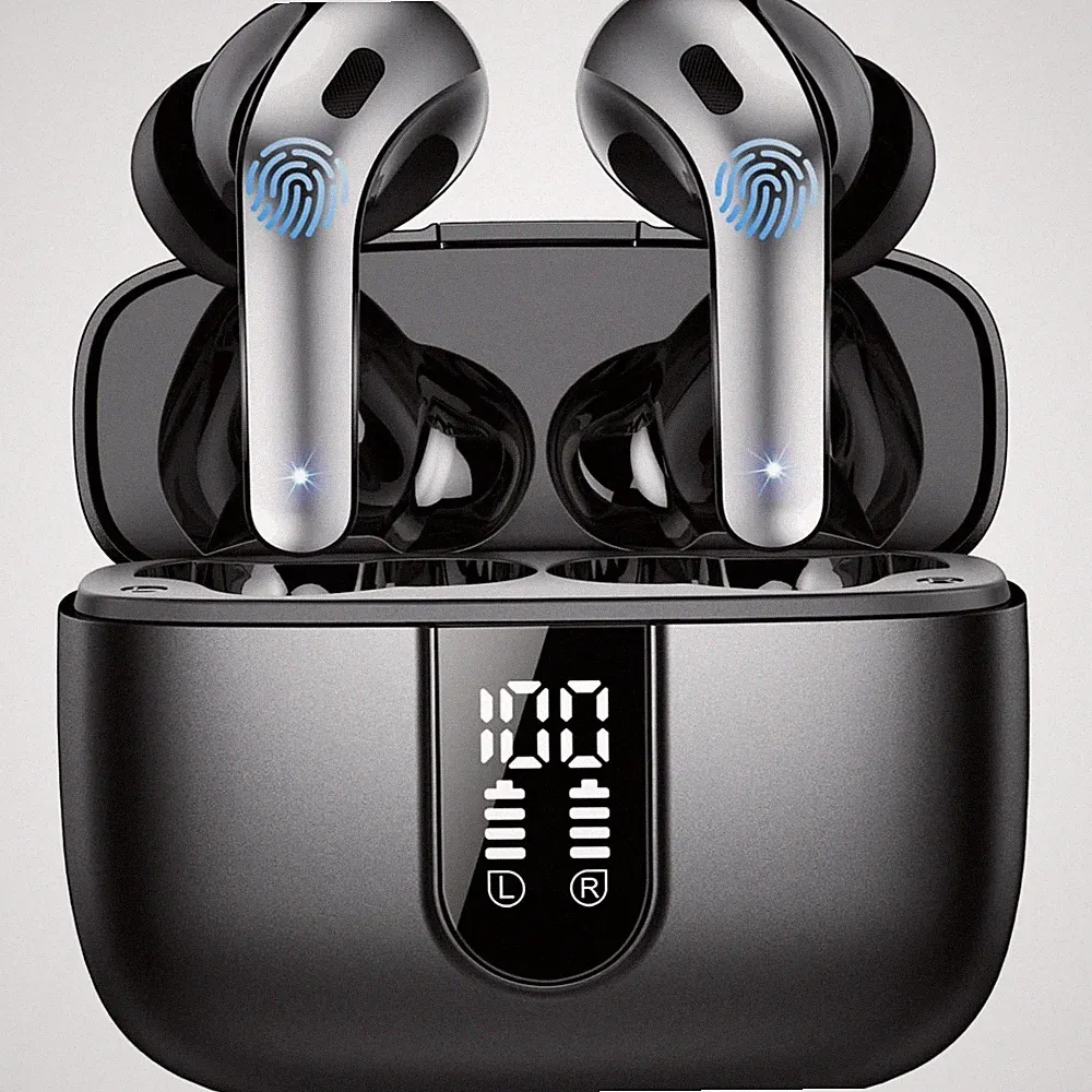 Bluetooth Kopfhörer In Ear Kabellos 5.3 50H Bass ENC Mic