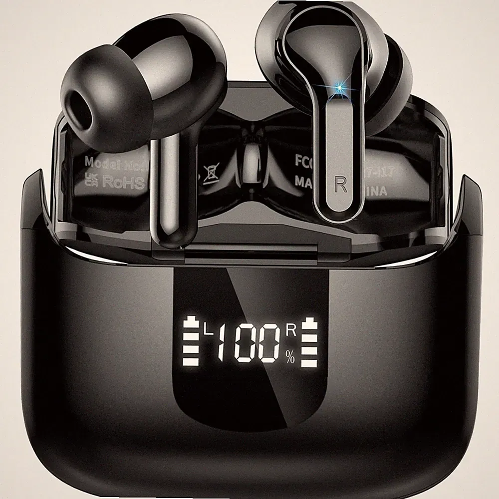Bluetooth Kopfhörer in Ear kabellos 6D-Stereo