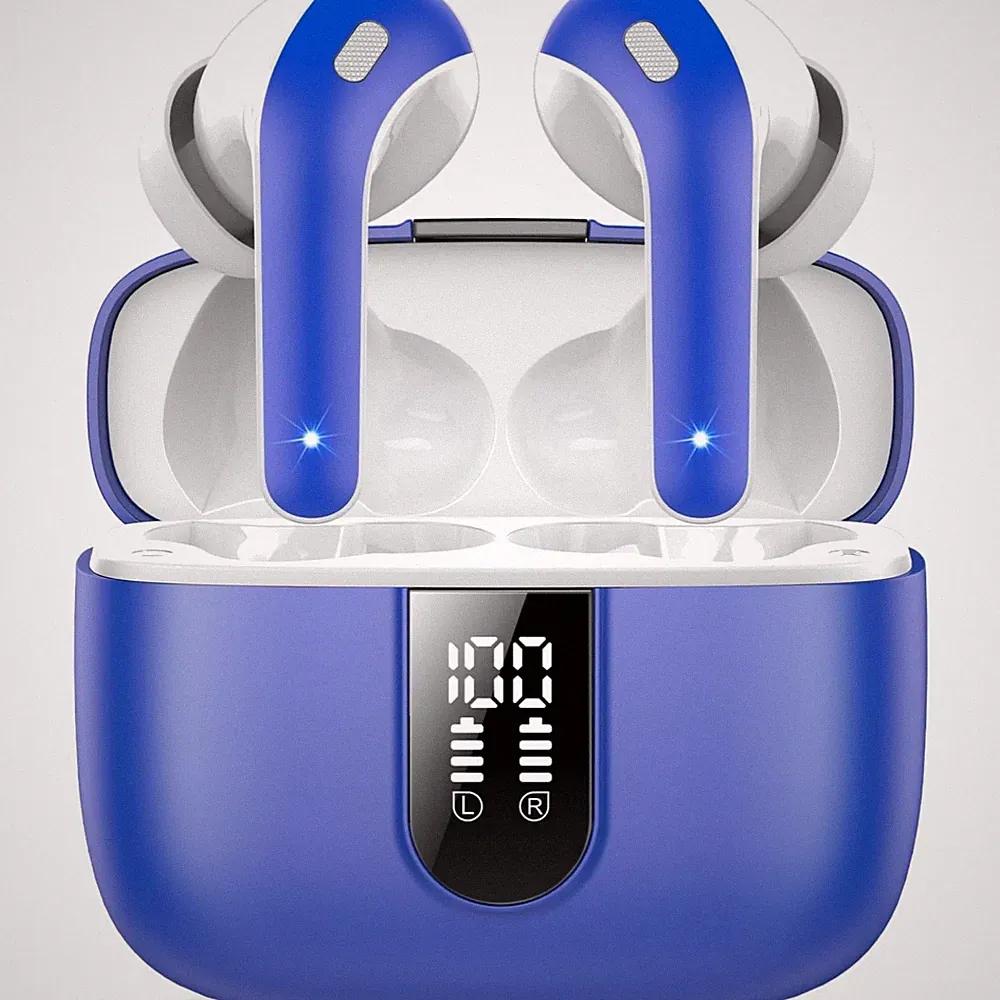 Bluetooth Kopfhörer In Ear Kabellos mit 50H Laufzeit und Noise Cancelling