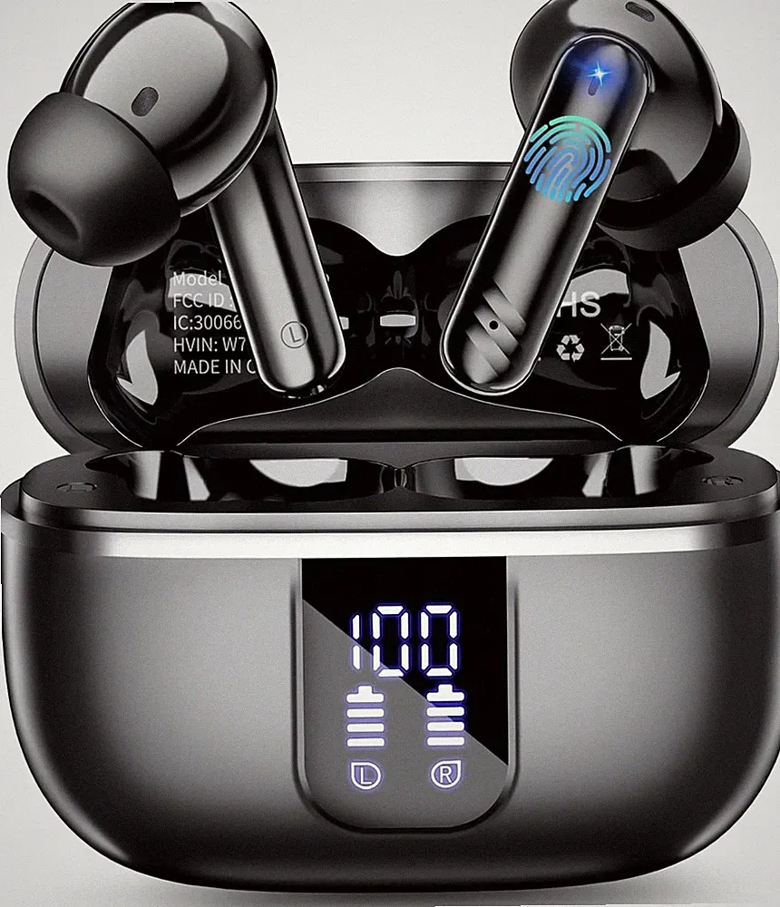 Bluetooth Kopfhörer In Ear, Kabellose Kopfhörer Bluetooth 5.4 mit 4 ENC M