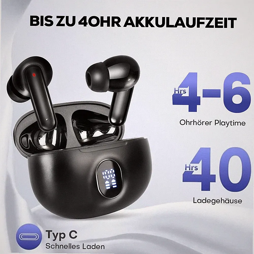 Bluetooth Kopfhörer, In Ear Kopfhörer Bluetooth 5.3 Kopfhörer Kabellos Sport