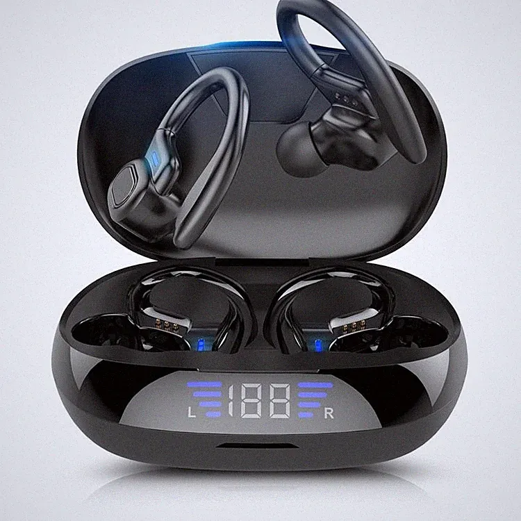 Bluetooth Kopfhörer, In Ear Kopfhörer Bluetooth 5.3 Kopfhörer Kabellos Sport DE
