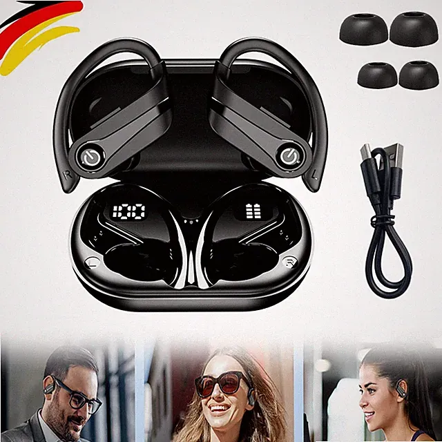 Bluetooth Kopfhörer, In Ear Kopfhörer Bluetooth 6.1 Kopfhörer Sport DE