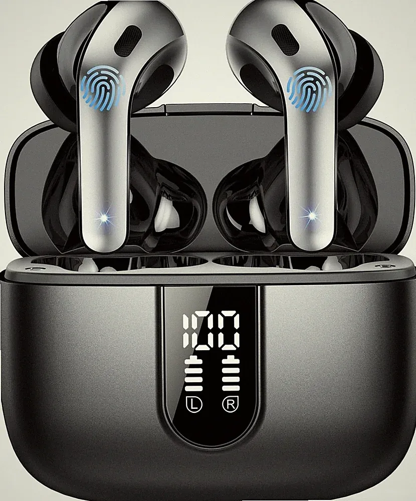 Bluetooth Kopfhörer, In Ear Kopfhörer Kabellos Bluetooth 5.3 mit 50H Tiefer B