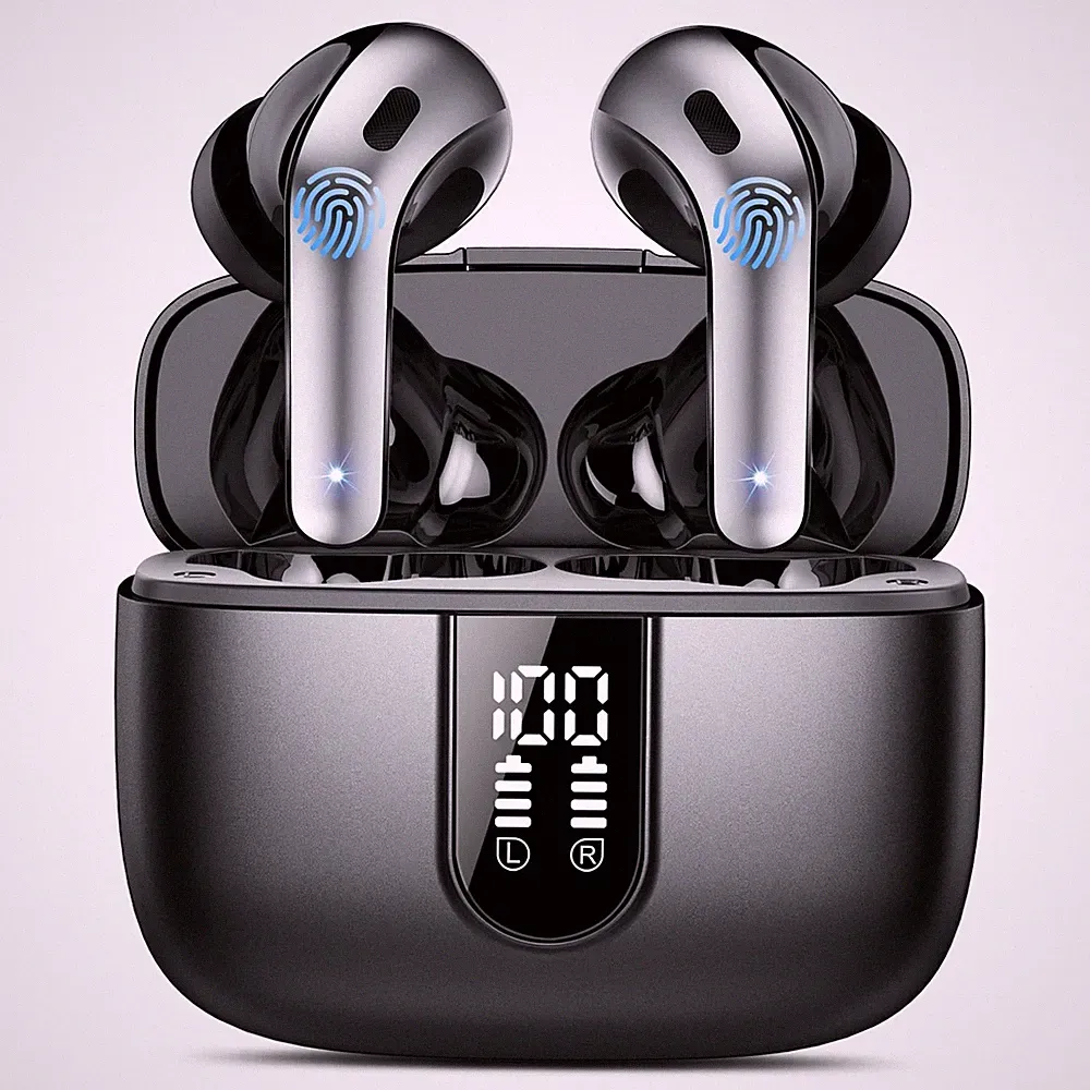 Bluetooth Kopfhörer In Ear Kopfhörer Kabellos Bluetooth 5.3 mit 50H Tiefer Bass
