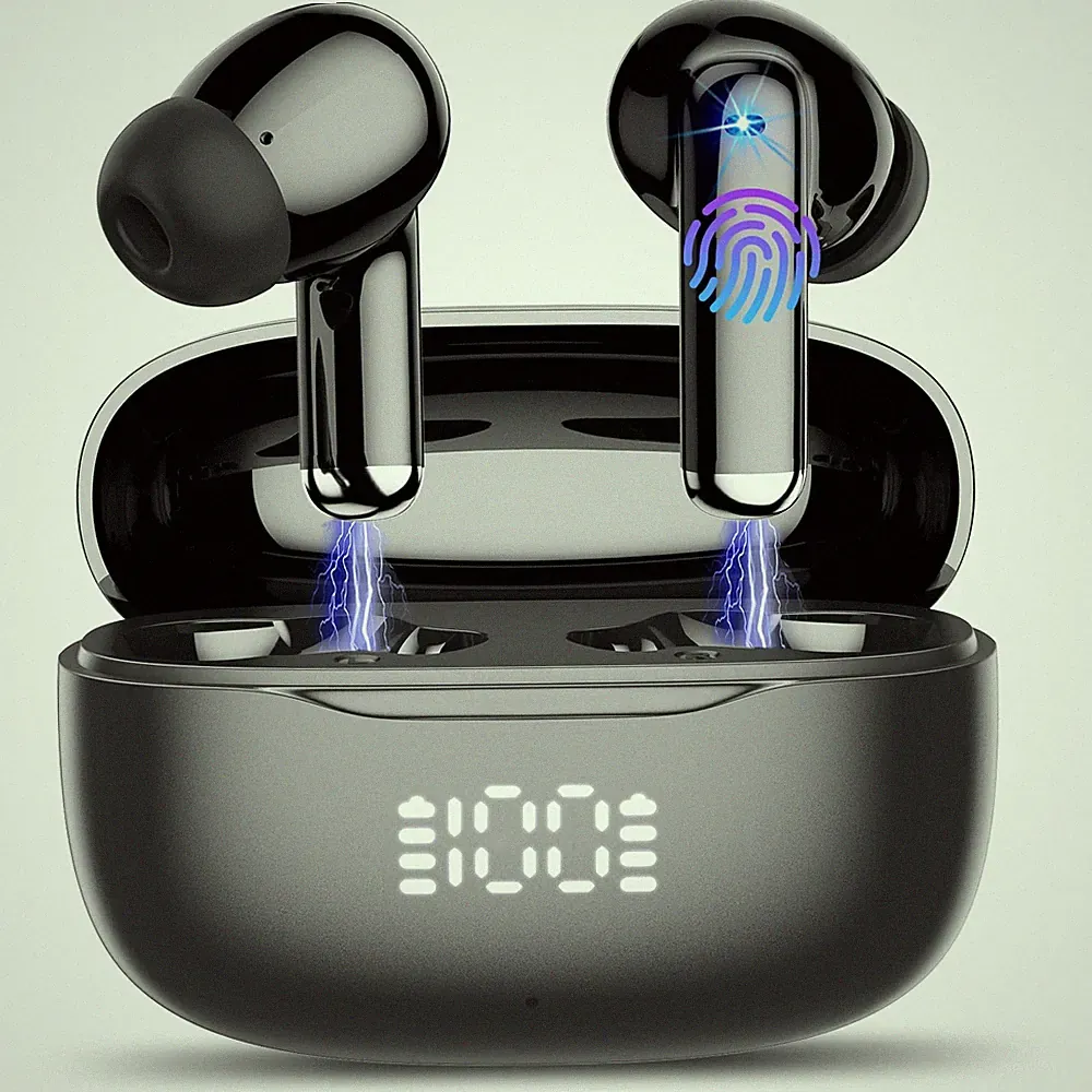 Bluetooth Kopfhörer, In Ear Kopfhörer Kabellos Bluetooth 5.4, Tiefer Bass