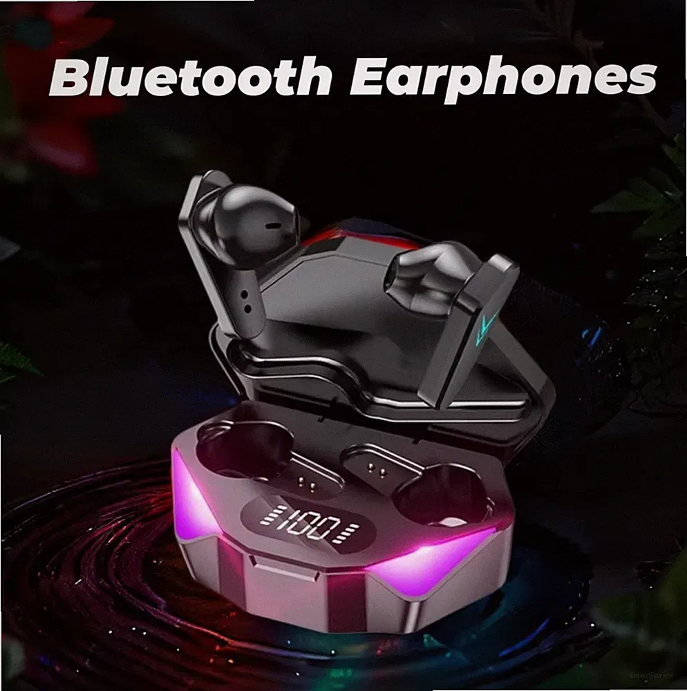 Bluetooth Kopfhörer In Ear mit Bildschirm Lärmreduzierung Kabellos Kopfhörer