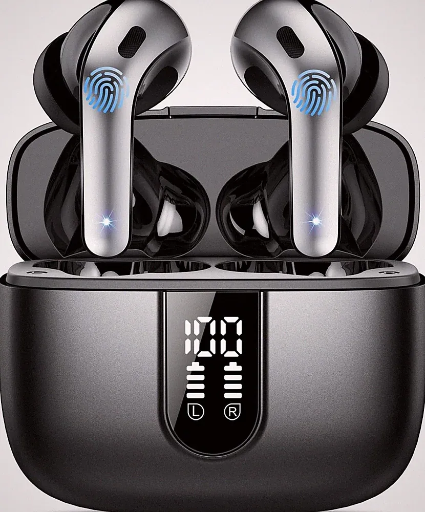 Bluetooth Kopfhörer In Ear Noise Cancelling 50h Akku Schwarz für Musikliebhaber
