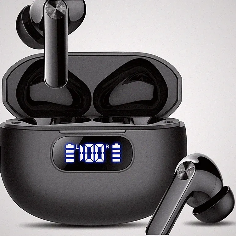 Bluetooth Kopfhörer In Ear S50 48Std IP7 Wasserdicht LED Anzeige