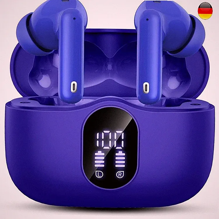 Bluetooth Kopfhörer In Ear Sport IP7 40 Std 4 Mikrofone ENC